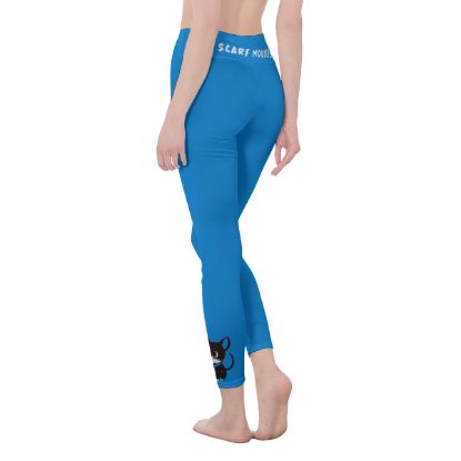 Picture of Scarf Mousey Leggings - Blue