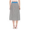 Picture of Scarf Mousey Skirt - Word Pattern Black on White
