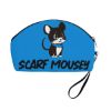 Picture of Scarf Mousey Curved Cosmetic Bag - Blue